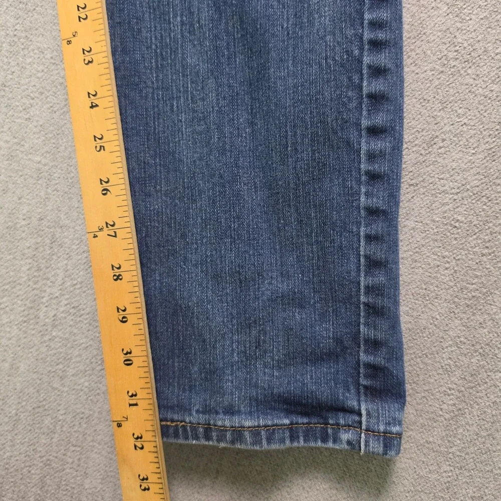 Levi's 511 Slim Fit Jeans Mens 35x34 Blue Medium Wash Denim 04511-1907